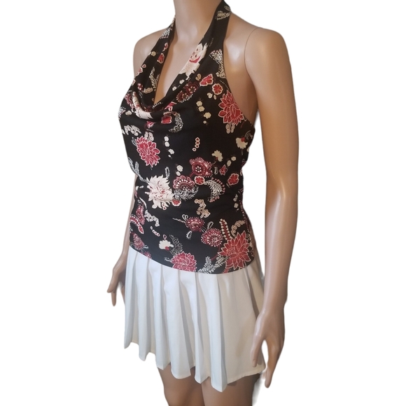 Vintage A.Byer Floral Halter Top - Picture 3 of 8